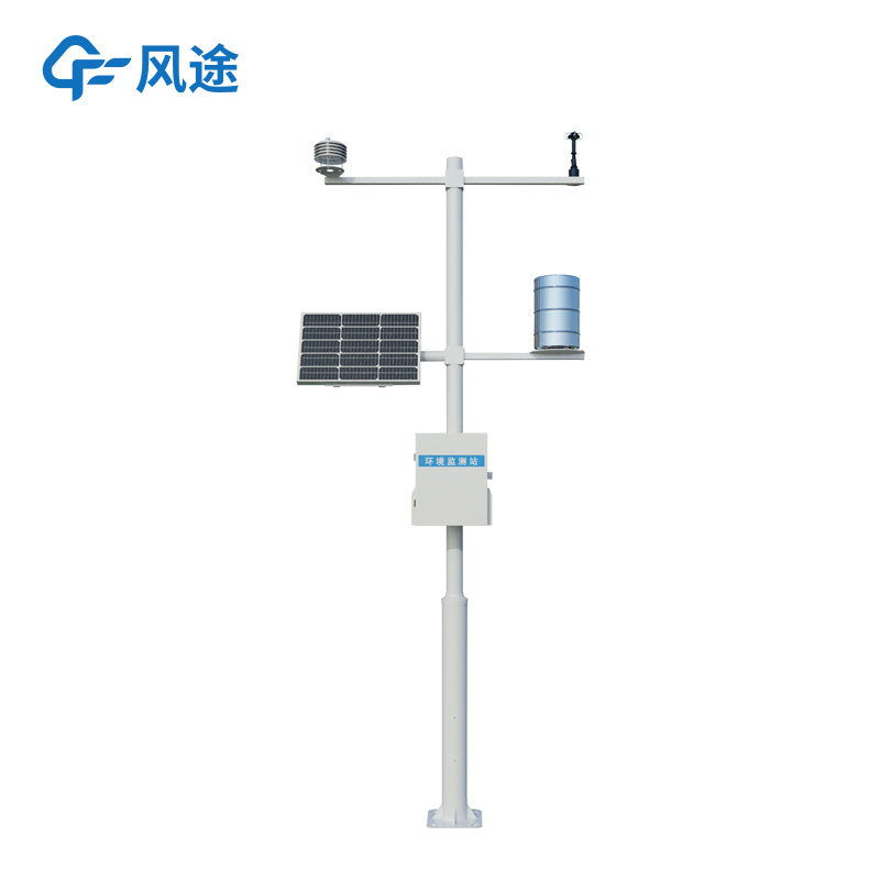 氣象監測站，太陽能供電，構筑氣象防災減災智慧盾牌